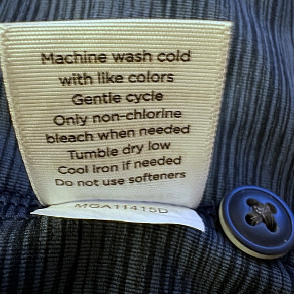 WALTER HAGEN Button Front Short Sleeve Blue Polo Golf Shirt Men's Size 2XL - Picture 7 of 8